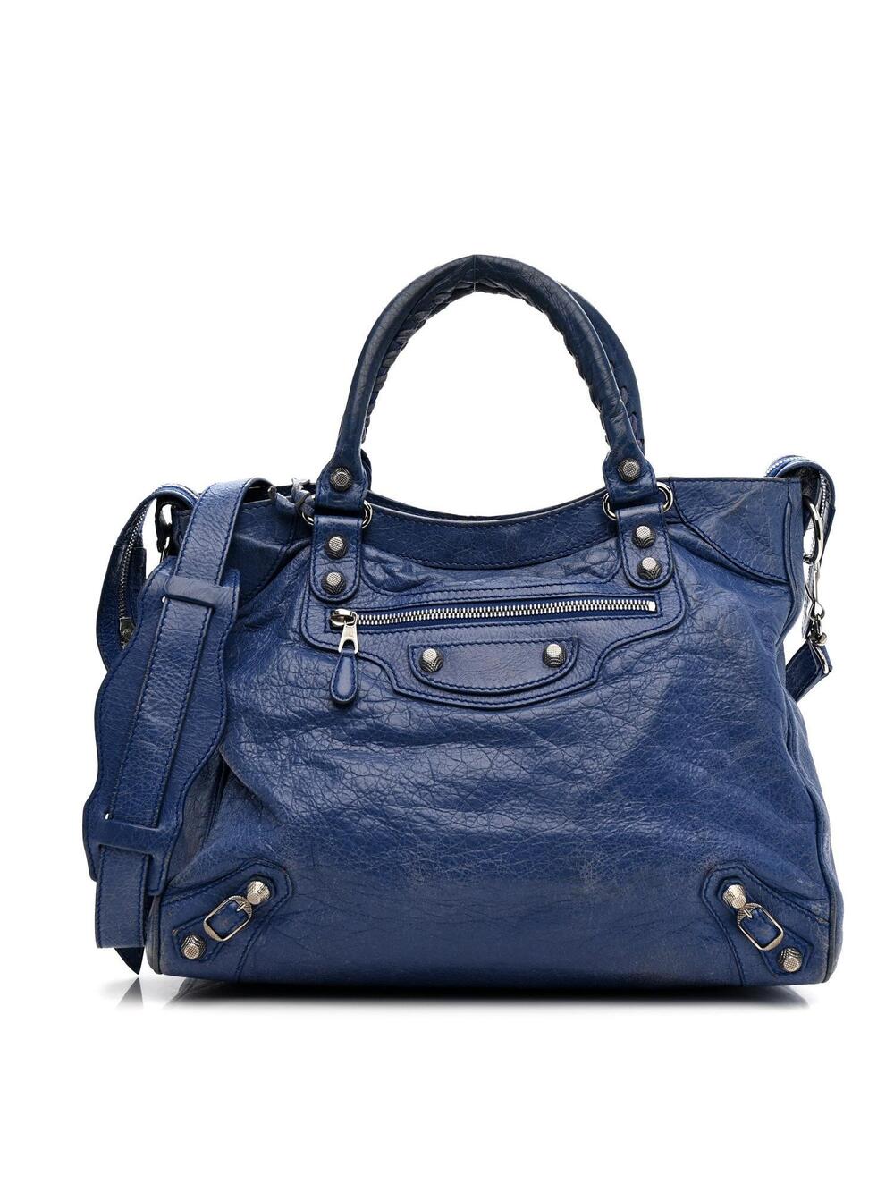Balenciaga Agneau Giant 12 Silver #302068B12B